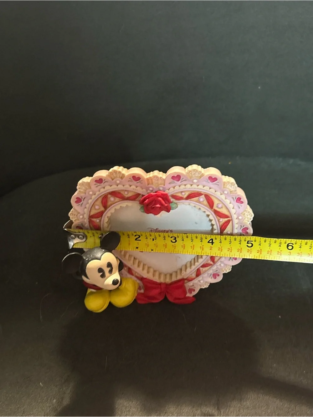 Disney’s Vintage Mickey Heart Picture Frame - Picture 6 of 7